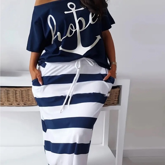 Ladies maxi skirt set - Picture 3 of 3